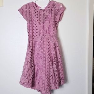 Spring Dress, Purple Dress, Easter Dress, Wedding Flower Girl